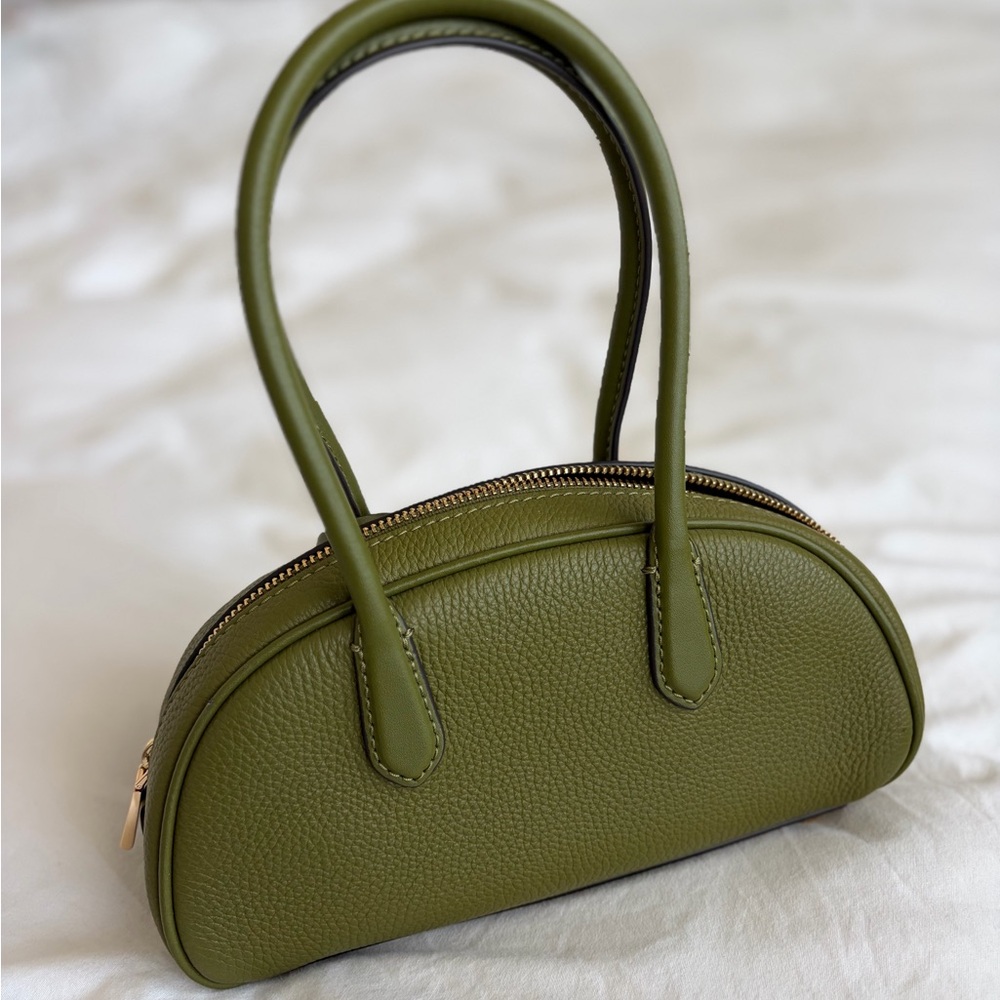 MICHAEL Michael Kors Lulu Small Pebbled Leather Satchel